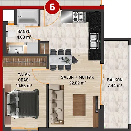 Modern 1br Near Alacati-loca Twin Apartament Çeşme